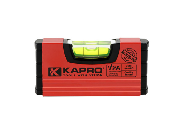 Уровень  100мм. 1глазок, магнитный, 0,5мм/м KAPRO 246-10РМ