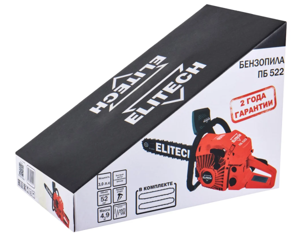 Бензопила ELITECH ДМ ПБ 522 