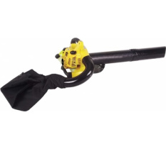 Воздуходувка 2-х тактн 1,0л.с, 26см³, 612м³/ч, бак 0,5л, 40л, 4кг, обдув/измельч/всасывание