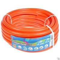 Шланг поливочный армированный "Стандарт Проф" COLOR, цвет красный, d=18 мм, 50 п.м.