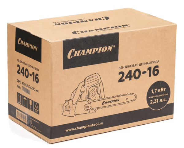 Бензопила CHAMPION 240-16