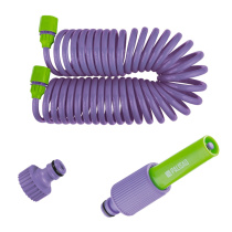 Шланг  спиральный  7,5м x 10мм  с поливочным набором 