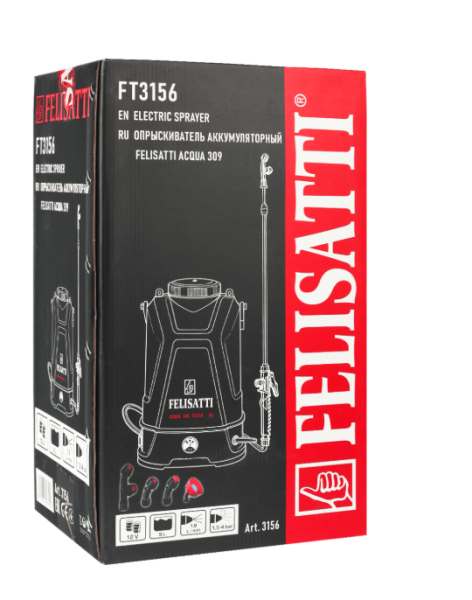 Аккумуляторный опрыскиватель FELISATTI Acqua 309